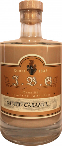 Salted Caramel Sahnelikör 17%vol., 0,5 ltr.