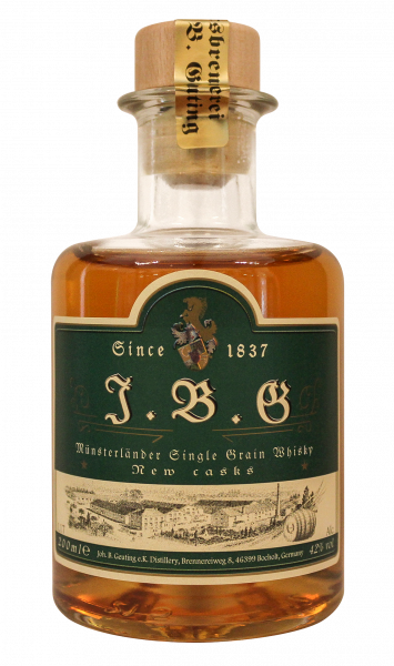 J.B.G Münsterländer Single Grain Whisky, 42%vol., 7 Jahre, neue Fässer